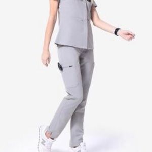 Figs Cement Yola Scrub Pants